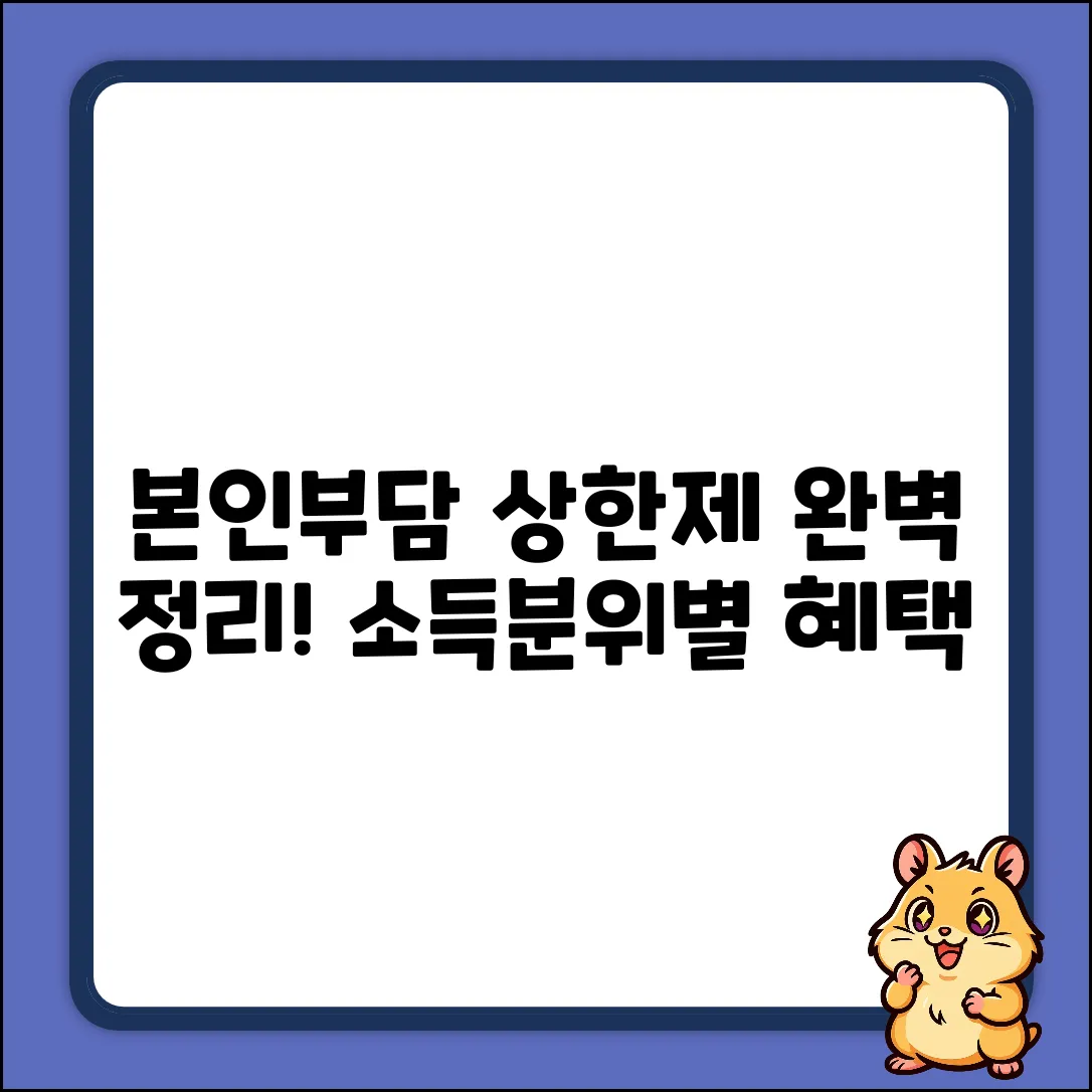 본인부담상한제 완벽 가이드: 소득분위 기준 완벽 분석