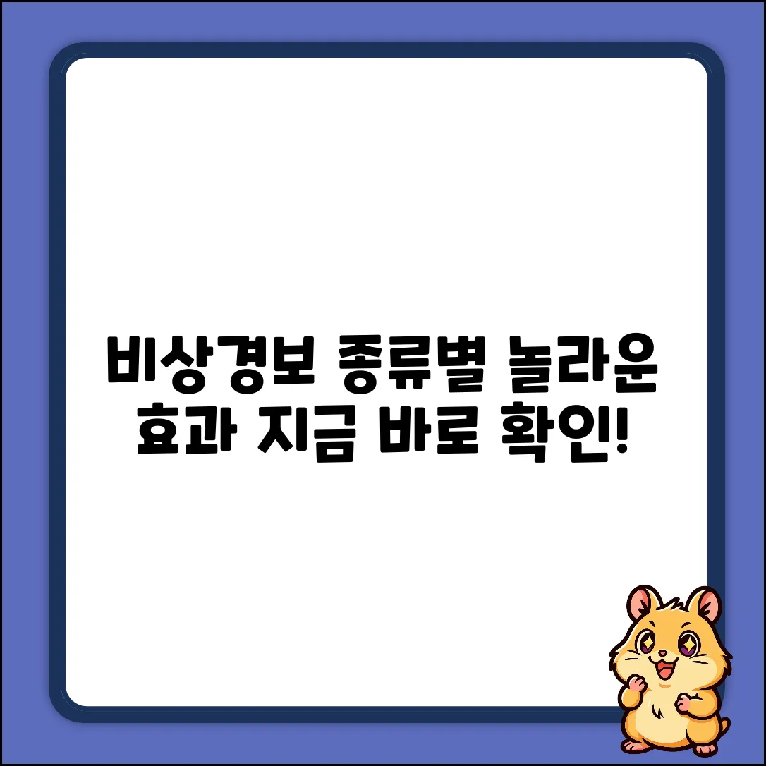 비상경보설비 종류, 알고 쓰면 놀라운 효과!